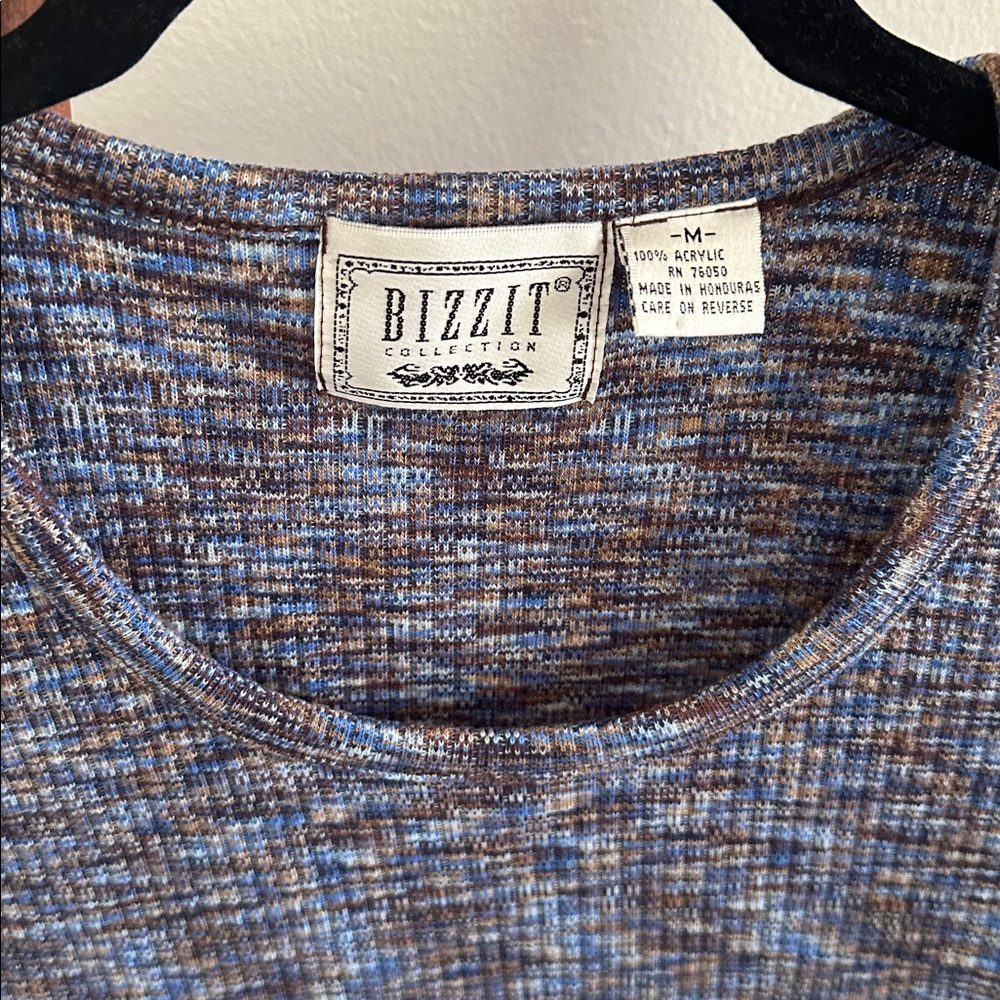 Vintage ribbed knit tee - Picture 3 of 7